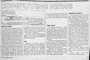 Computing News from E&MM April '83